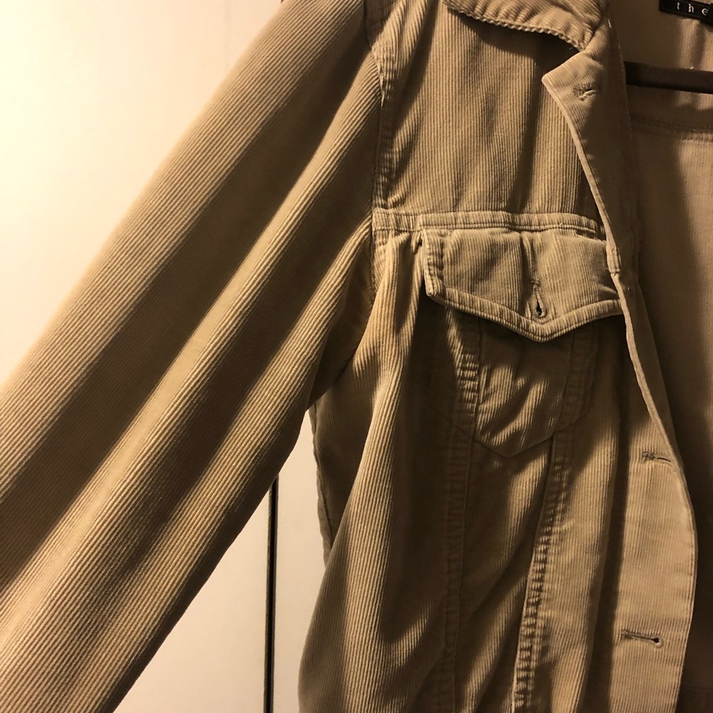 Theory Jacket, Tan, Size Small - Picture 4 of 4